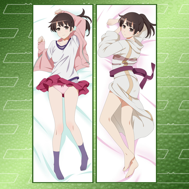 路人女主日本动漫双面等身宅男抱枕来图定制加工一件代发