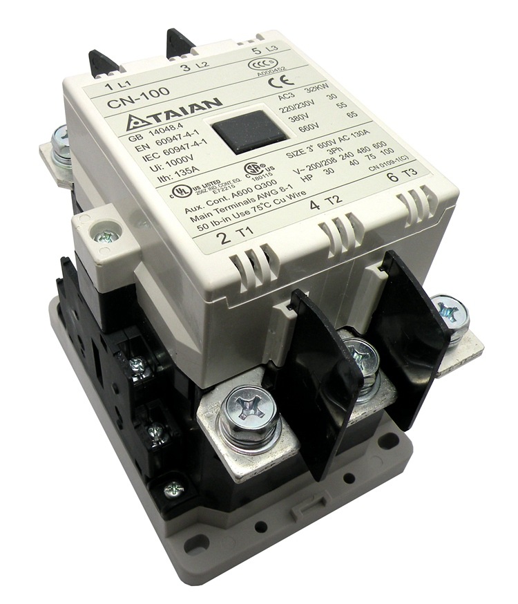 正宗台湾台安 taian 交流接触器 cn-100-阿里巴巴