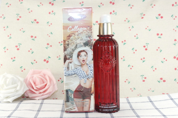 化妆品批发卓尔诗婷胶原蛋白弹润紧致精华水爽肤水保湿一件代发