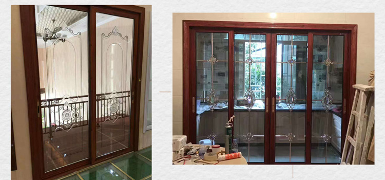 格菲尼门窗订制推拉门阳台推拉门三轨三联动吊趟门卧室玻璃推拉门