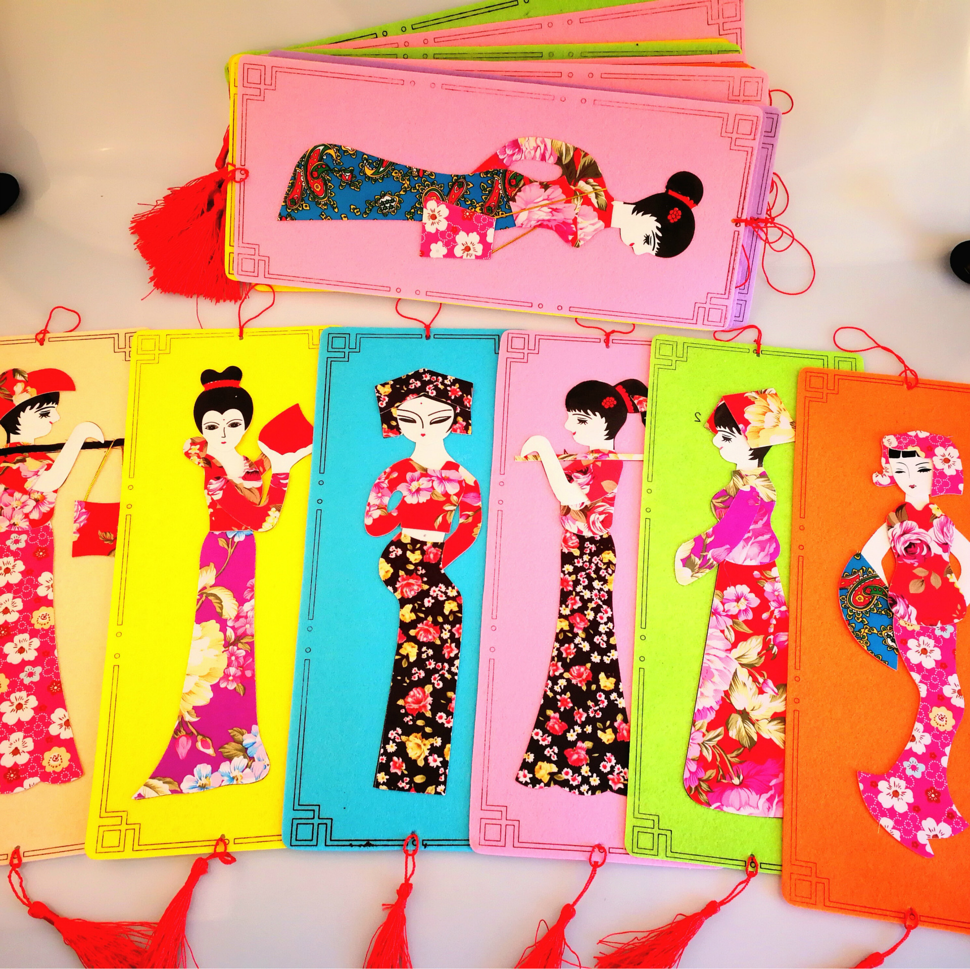 厂家直销儿童益智材料包免剪人物eva贴画diy材料包儿童手工批发