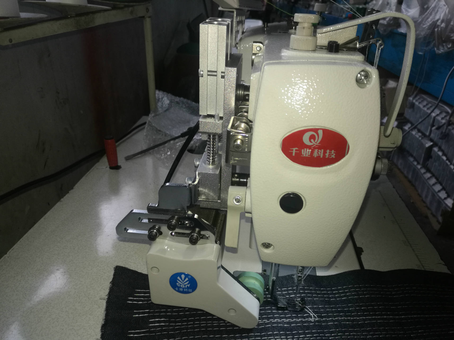 自动双针机 电脑自动剪线双针缝纫机 针杆分离双针车厂家直销
