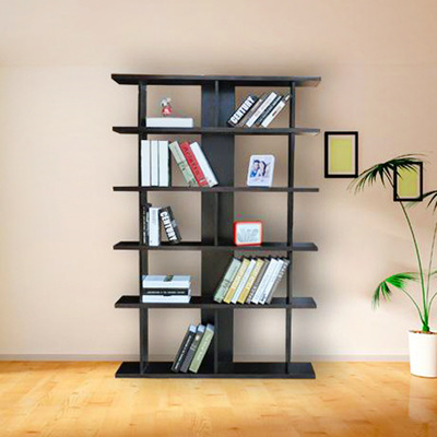 特价钢木书架 客厅玄关置物架 儿童自由组合书柜 精品展示陈列柜