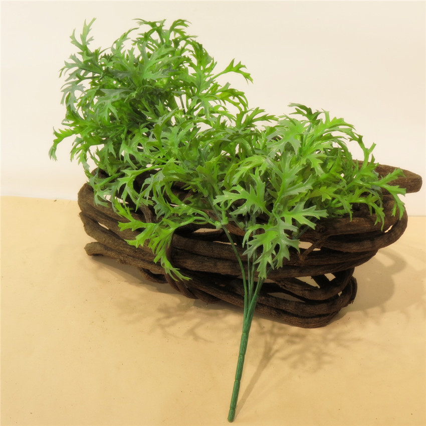 艾草 植物墙仿真花草塑料花假花家居装饰绿植插花装饰