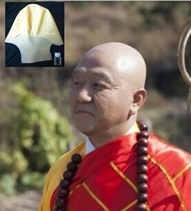 乳胶光头头套 影视舞会特效演绎免剃头 小品舞蹈cos大和尚法海