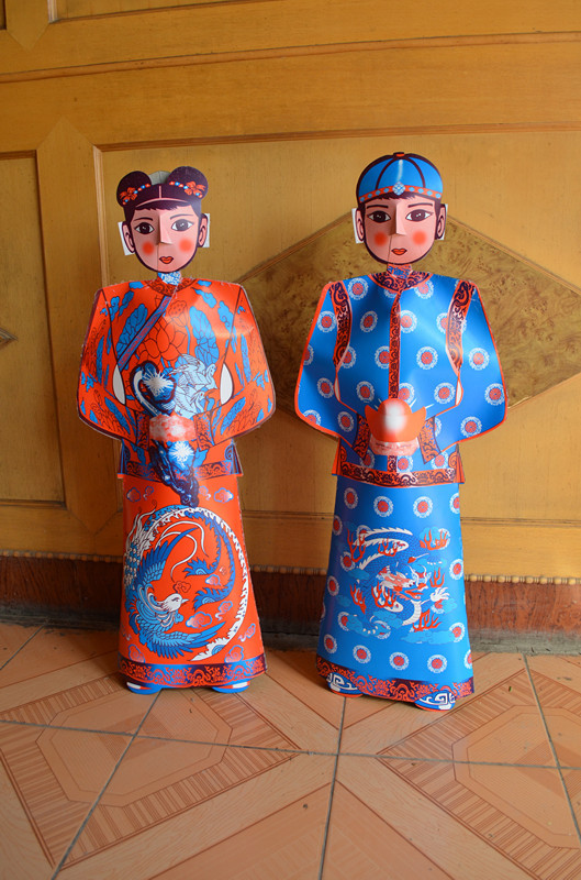 殡葬用品 批发纸活纸扎 新款2层聚仙楼 楼房汽车别墅