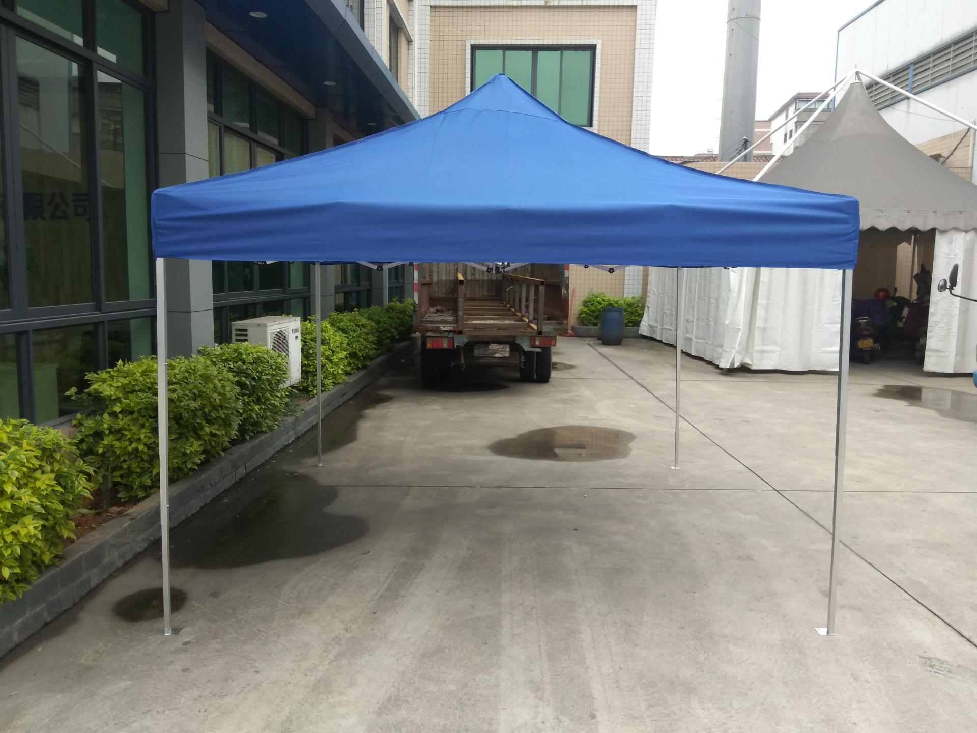 户外铝合金展销帐篷 尖顶四角折叠帐篷 车载摆摊广告四脚伞遮阳篷