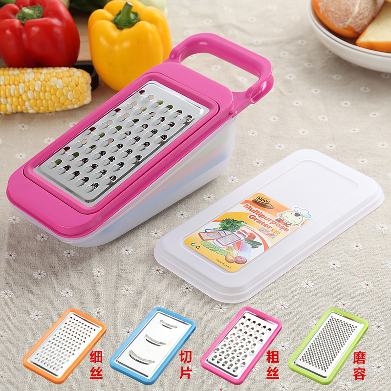 Seven-Piece Combination Planing Boxed Chopper Peeler Cutting Board Planer