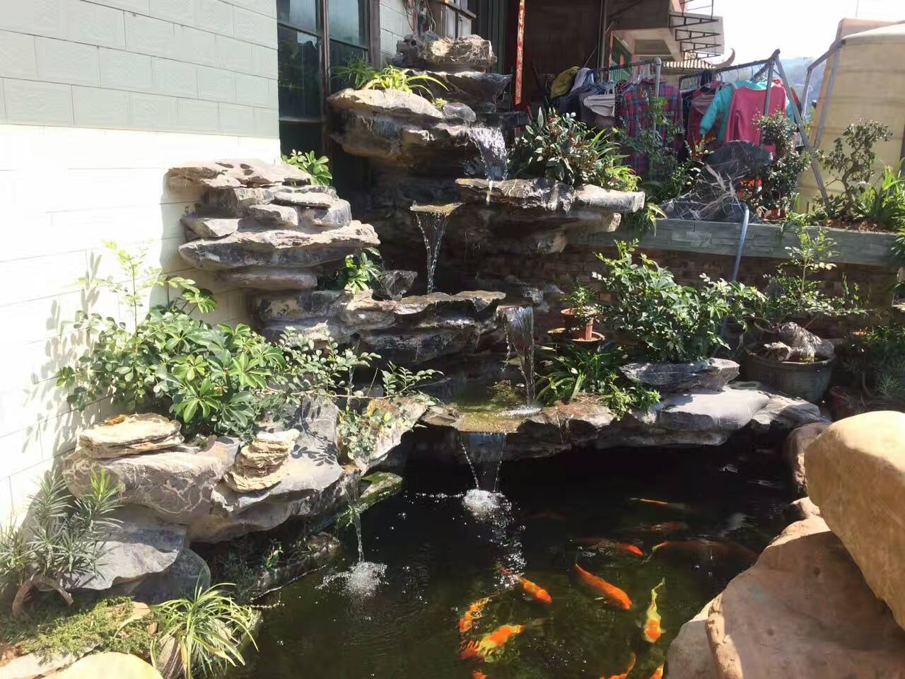 做假山的石头 广东英石 英石假山 叠石