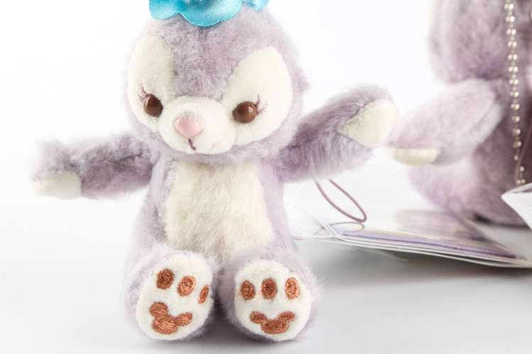 达菲熊新朋友stellalou 史黛拉兔 卡通毛绒公仔挂件动漫珠链挂饰