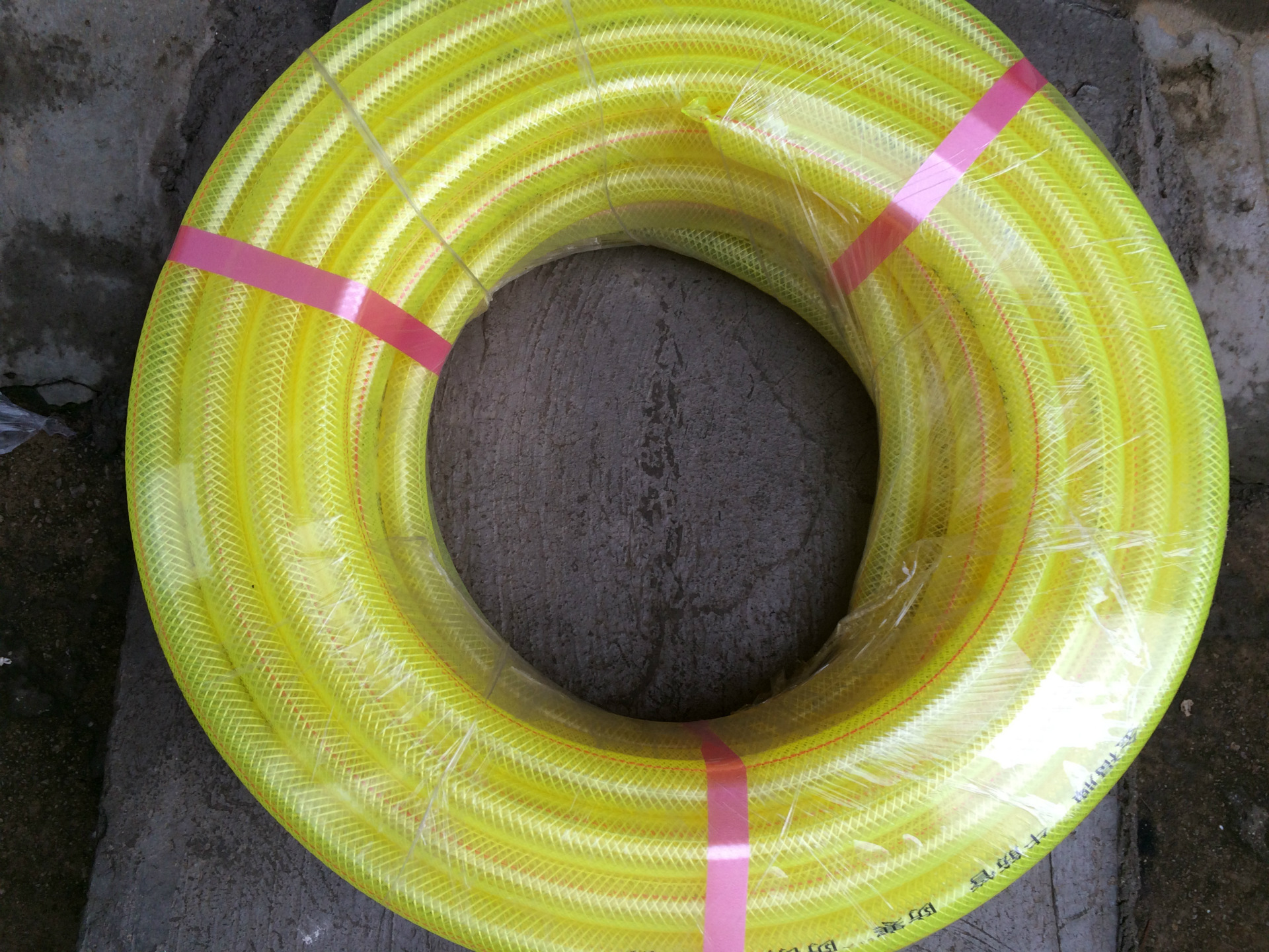 2厂家自销金福高级无毒无味黄色牛筋软网管 防冻水管 四季水管