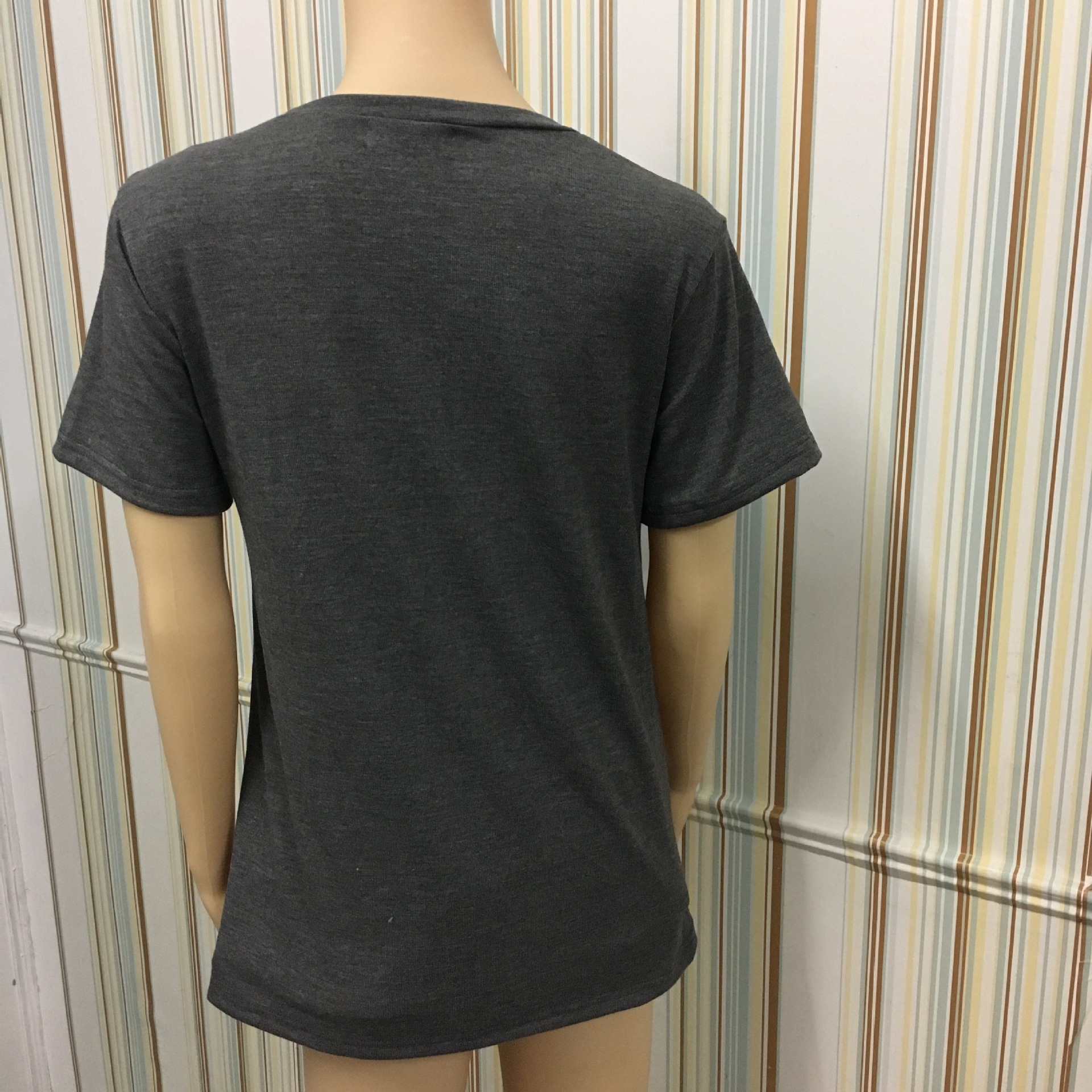 亚马逊速卖通wish爆款多功能衣服袋鼠爸爸妈妈v领圆领休闲男女t恤