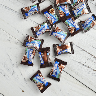 阿尔卑斯糖果焙香咖啡味硬糖散装500g/袋喜糖批发