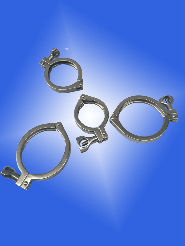 奥驰灌装机配件304不锈钢卡扣气动灌装机配件料桶卡 抱箍厂家直销