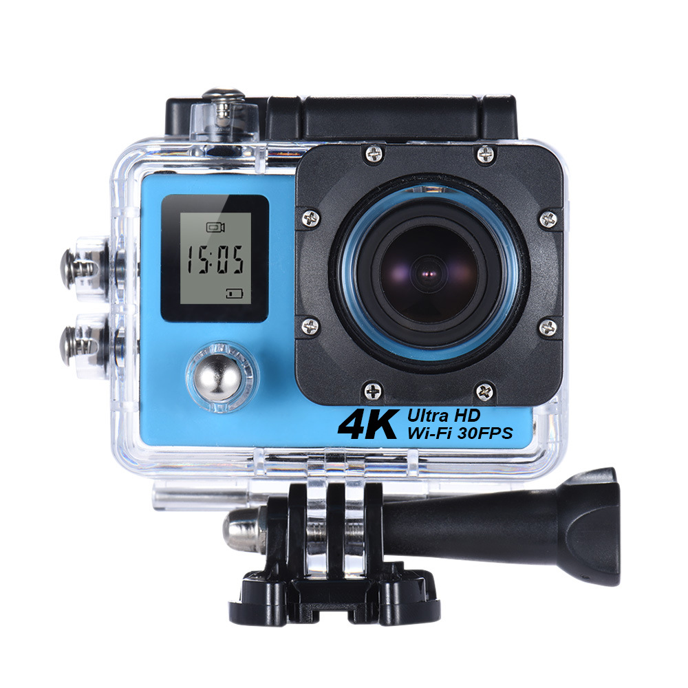 wifi双屏action camera户外潜水运动摄影机4k运动防水相机全志