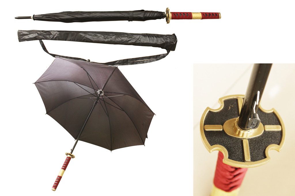 日本动漫刀伞 《死神》市丸银 斩魄刀伞 神枪 创意刀伞