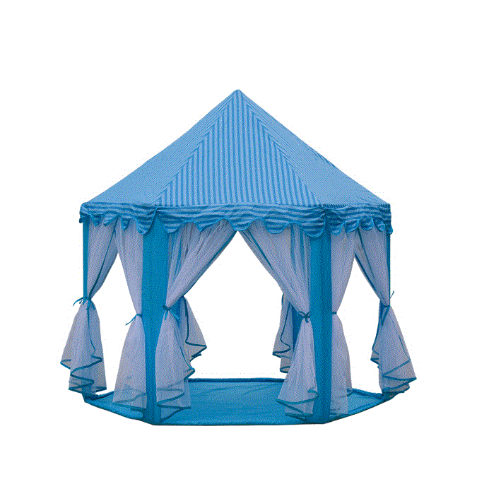 Children's Indoor Game Tent Hexagonal Princess Toy Tent Baby Gauze Anti-Mosquito Game House Factory Spot