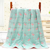 Gauze Bath towel pure cotton Gauze Bath towel 60 Jacquard weave Children children kindergarten Towel