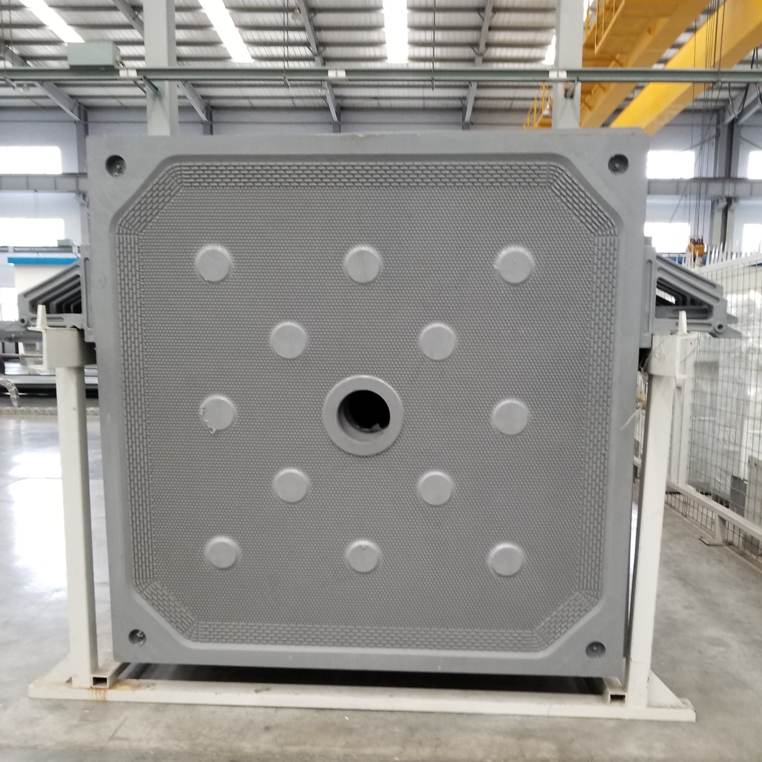 厂家直销2000型压滤机滤板 增强聚丙滤板 污水处理 批发定做