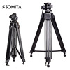 aluminium alloy Double tube 1.6 major video camera Digital camera tripod Hydraulic pressure Yuntai Tripod suit