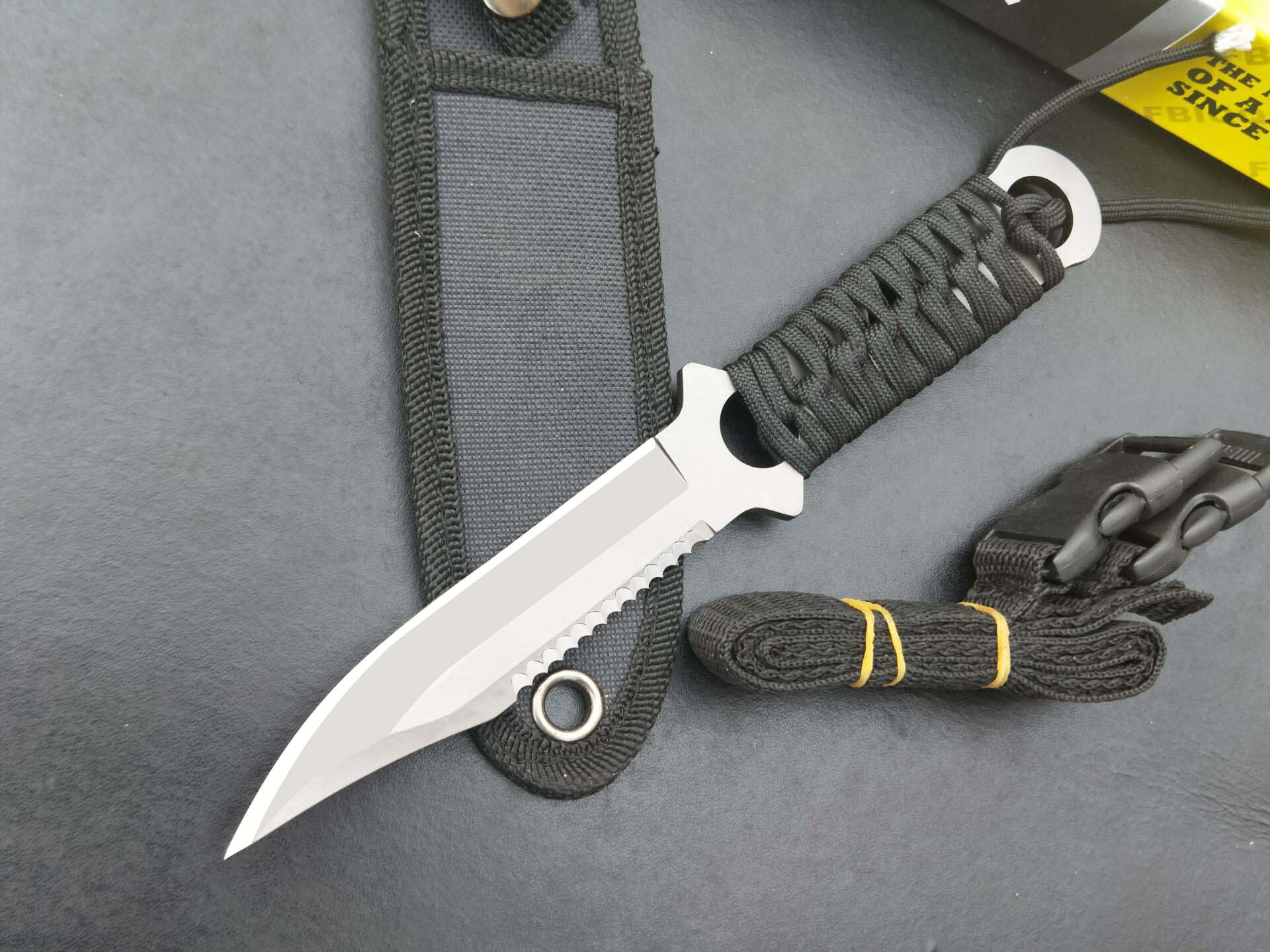 联邦户外刀具防身武器特种兵战术刀水中刀外求生小直刀多功能军刀