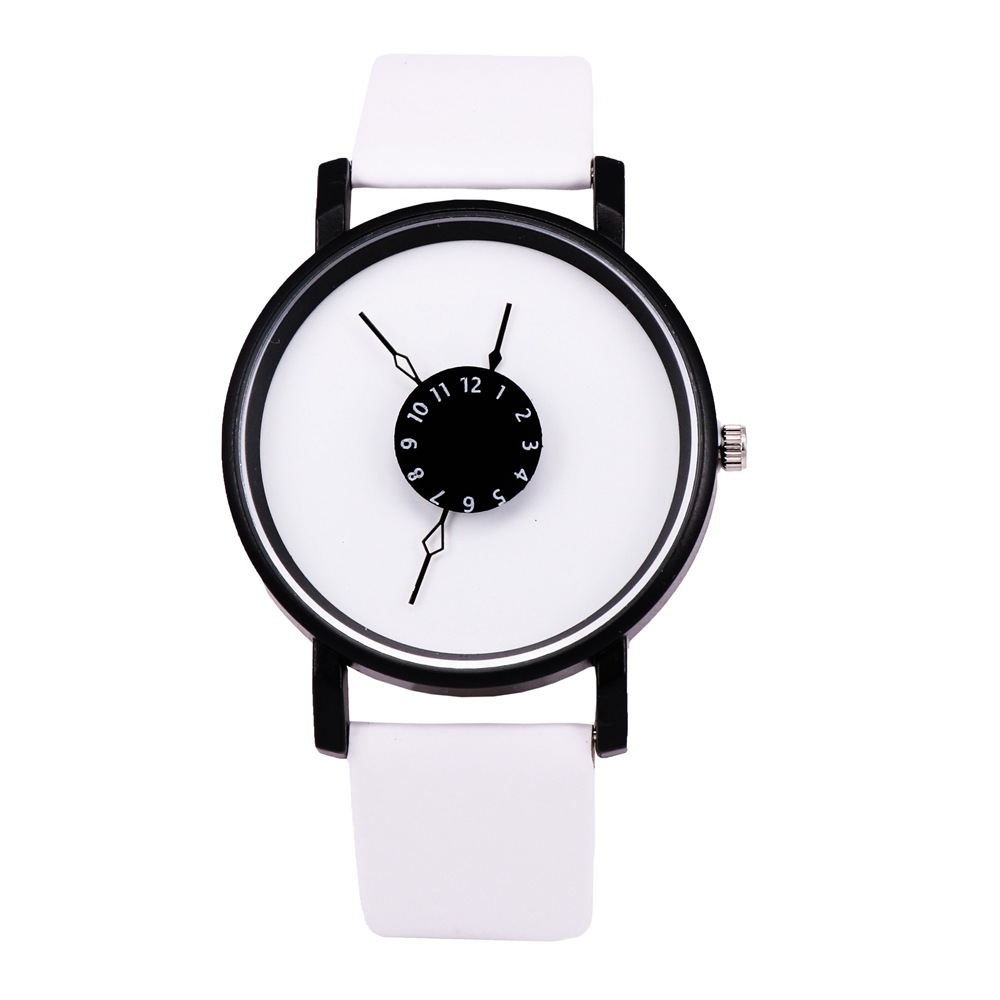 Factory Direct Sales Personality Inverted Pointer Watch Female Student Couple Neutral Quartz Watch in Stock Wholesale Men