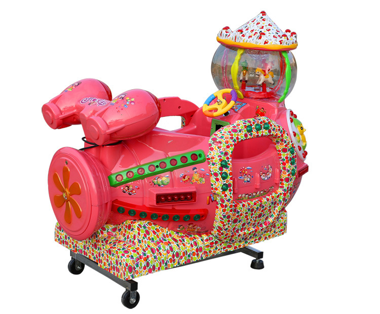 厂家直销转马花心鸭摇摆机2018新款木马潜水艇摇摇车儿童电动摇马