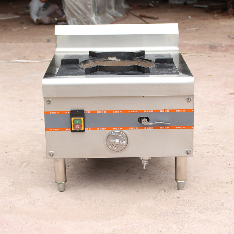 韩式单眼低汤灶 食堂餐厅商用不锈钢燃气炉 多功能矮仔炉