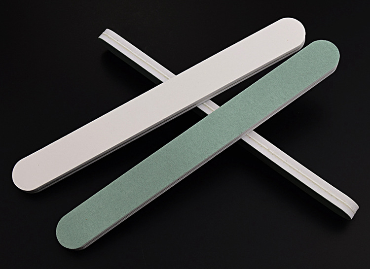 美甲抛光条空白细砂两面护理 超级细抛亮打磨 擦银棒多用批发定做