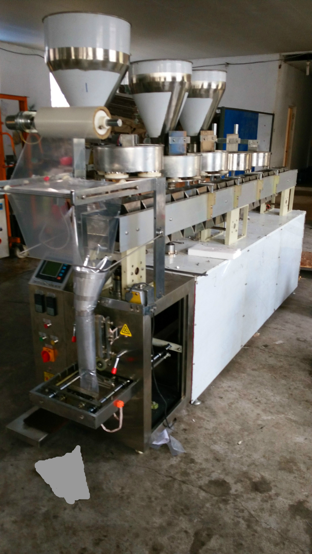 青岛元德定制复合膜袋装自动包装机添加剂调味料往复式自动包装机