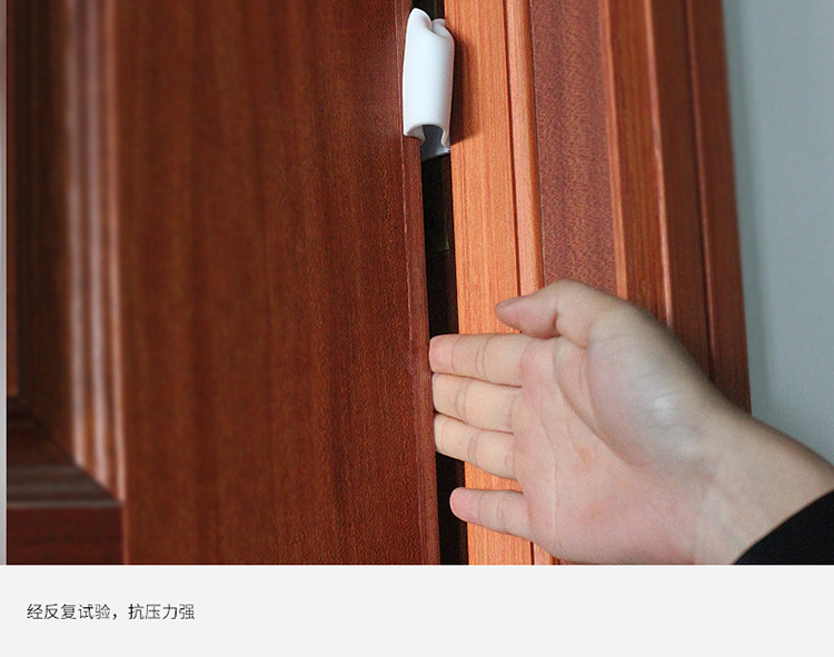 菲比 宝宝防护门缝防夹手安全门卡门夹门挡儿童门缝止关器2个装