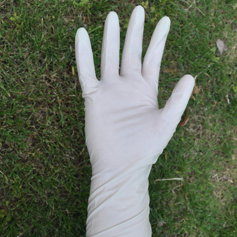 保洁莉散装一次性乳胶手套橡胶手套护理手套卫生橡胶手套劳保防护