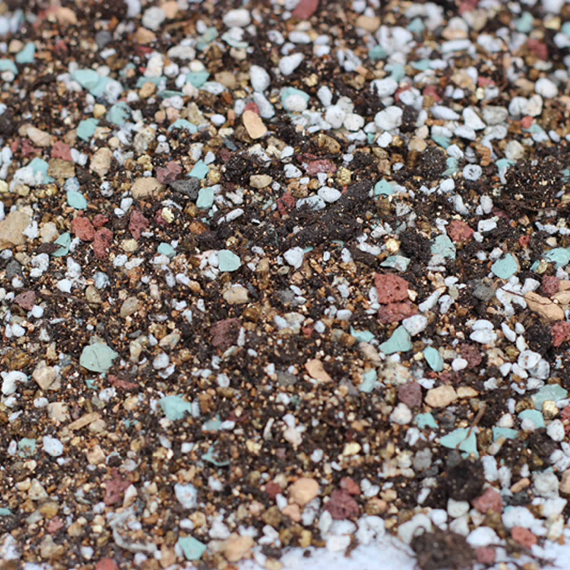 厂家批发多肉栽培基质虹彩石铺面石多肉种植用十二合一颗粒土