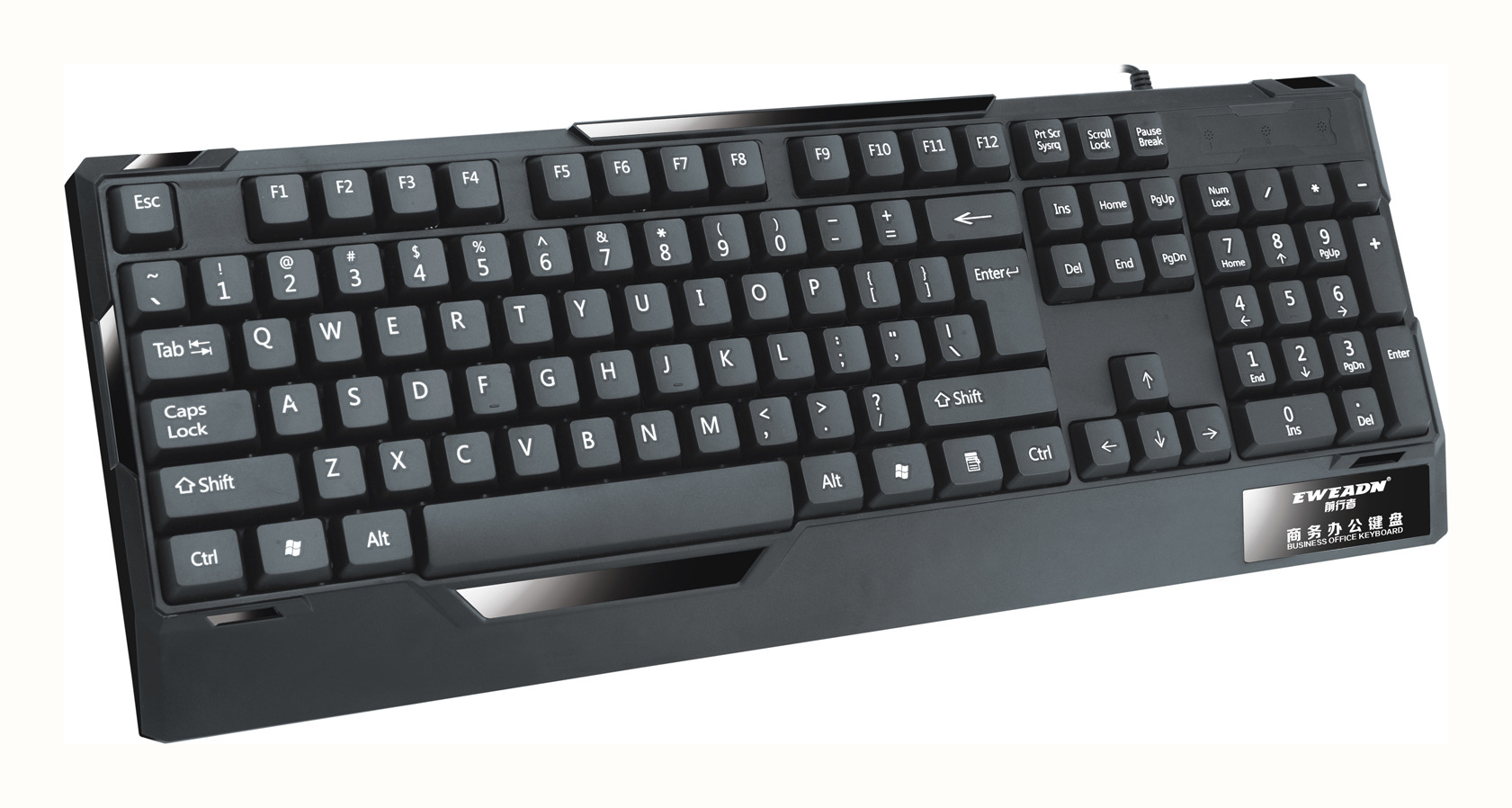 前行者f12 usb带手托游戏单键盘 笔记本台式机电脑办公键盘