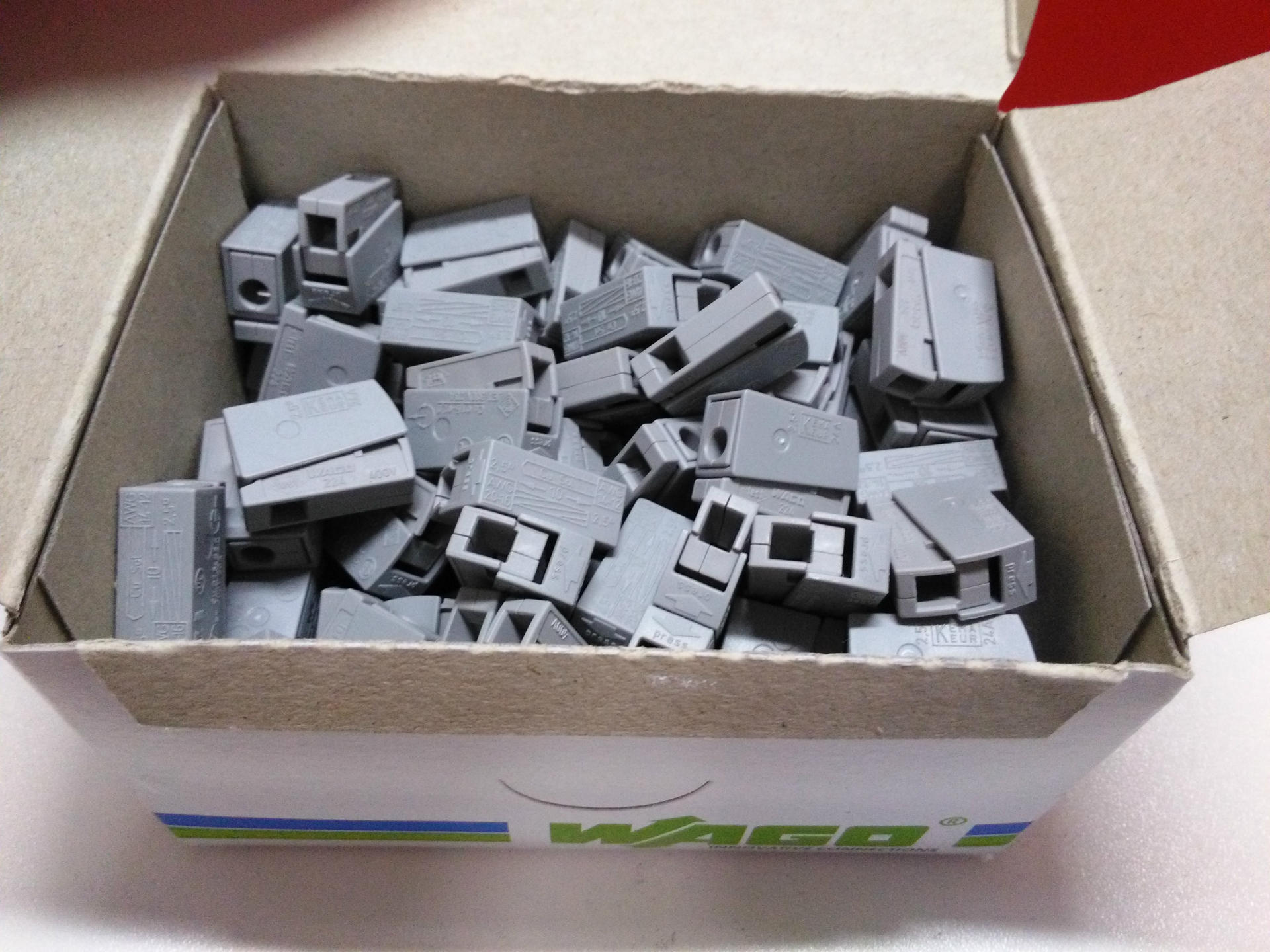 【原装正品】现货,德国wago万可224-101 万可插拔式接线端子