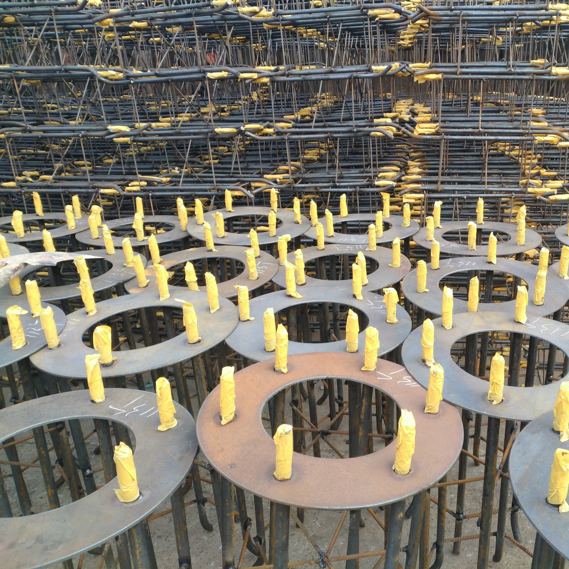 高邮市厂家批发道路灯杆灯柱基础预埋件|新农村建设米路灯杆地锚