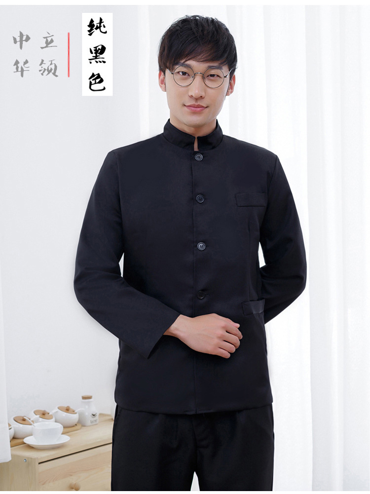 x1938男装中山装五四青少年装民国学生装男士合唱服演出服班服