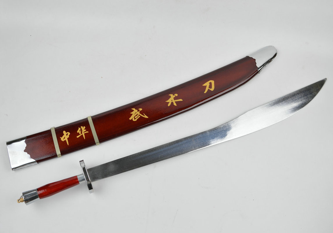 未开刃成人不锈钢太极刀练武练功刀晨练武术表演刀单刀