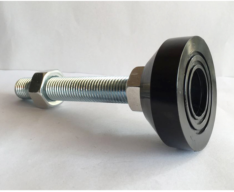 厂家直销重型脚杯碳钢脚杯重型铁芯橡胶脚杯固定脚杯底盘地脚批发