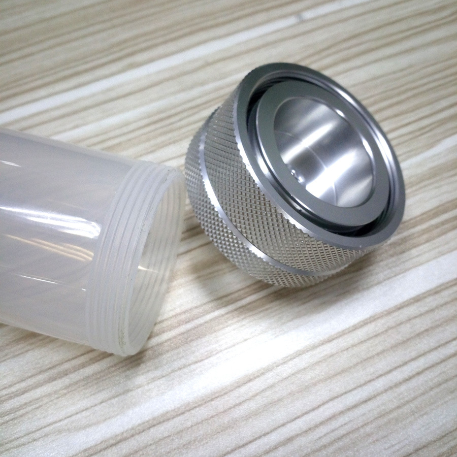 点胶针筒塑料胶筒500cc双层铝合盖 点胶机针筒点胶机配件