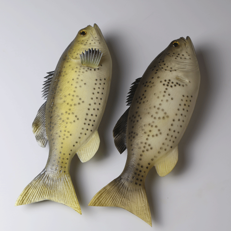 pu仿真花点鱼假鱼桂花鱼黄花鱼启蒙幼师早教道具饭店摆件批发