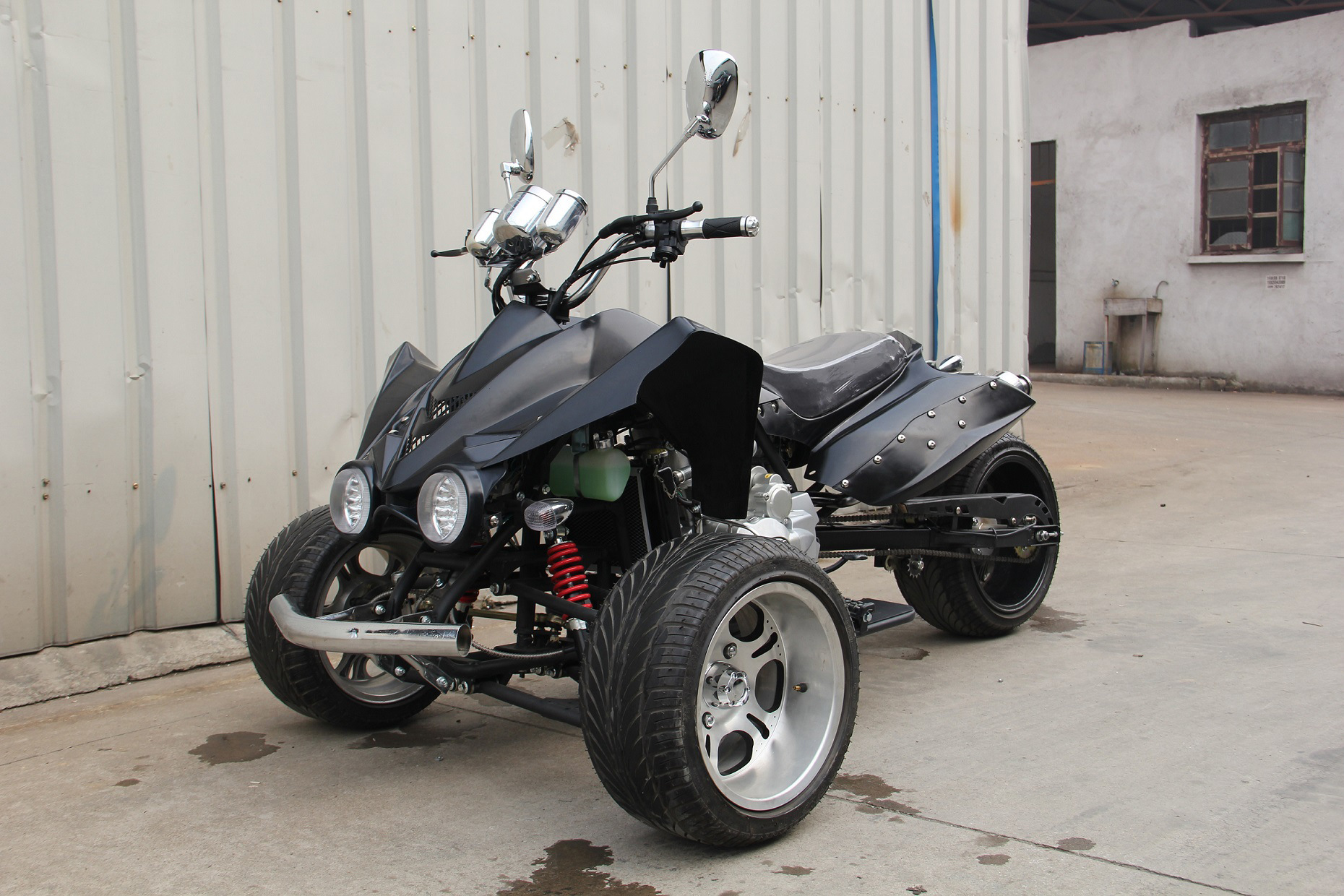 2017新款200cc大火星倒三轮汽油沙滩车全地形