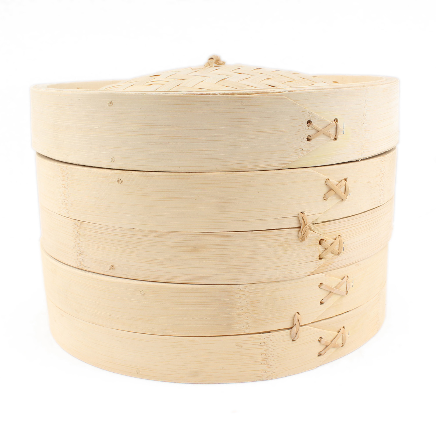 精品加固加深笼广式早茶点心蒸笼手工竹制蒸笼屉小笼包子笼蒸笼