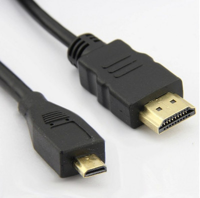 hdmi转micro hdmi线 1.5米 高清hdmi转hdmi d型线 支持1080p