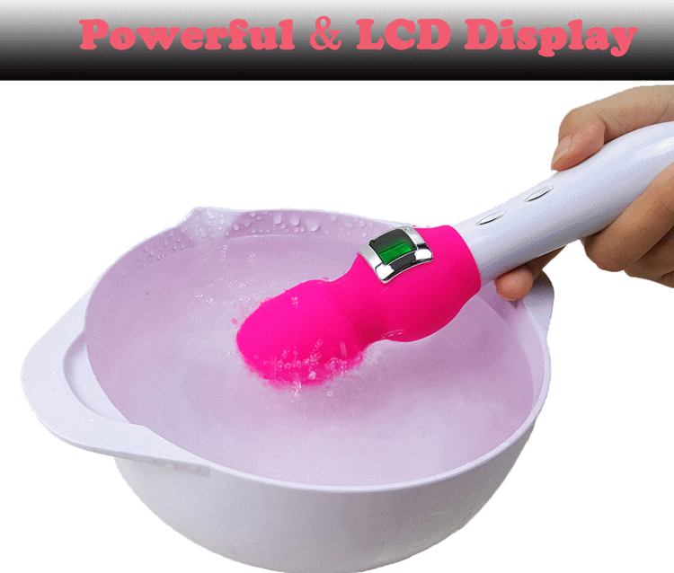 Dark haired amateur pleasing her pink pussy with a Magic Wand sex toy 2171315 Dark haired amateur pleasing her pink pussy with a Magic Wand sex toy 2171314