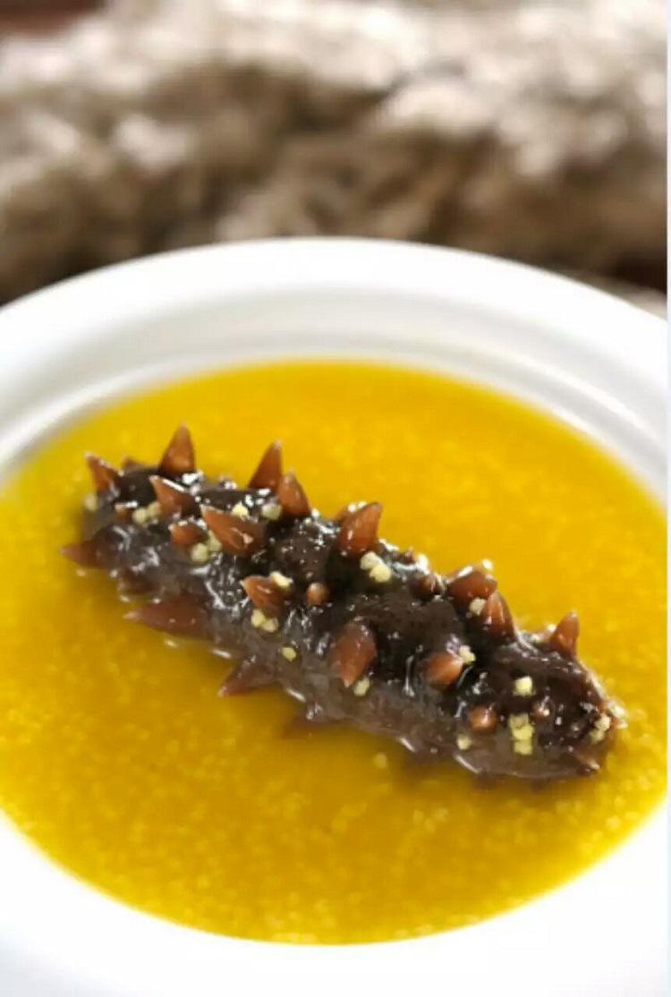 大连即食粗粮小米海参礼盒金米炖辽参炖盅中秋过节礼品海鲜滋补品