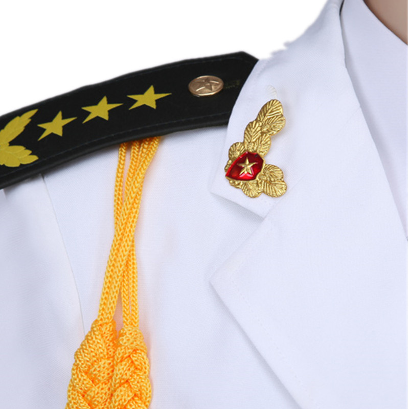 军装演出服乐队服装修身文艺女兵升旗手服装仪仗队国旗班礼服男兵