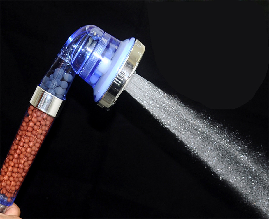 负离子花洒喷头沐浴头增压节水大号三档手持淋浴喷头洗澡莲蓬头