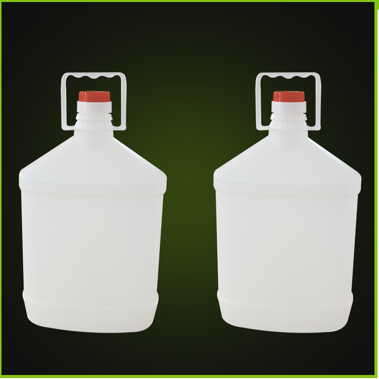 5l扁罐小口 酱油罐 黄豆酱瓶 食品级 加工定制 pe塑料桶厂家直销