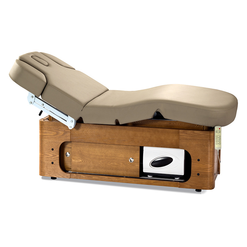 实木电动按摩床